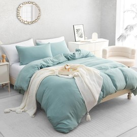 Pamposh Single Duvet Cover Set - Pre-Washed Microfibre Bedding Set for Added Softness & Comfort - Lightweight Premium Quilt Cover Set for All Seasons With Zipper Closure