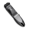 Nail Clipper with with Catcher no Splash, Black and Silver