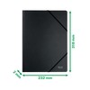 Leitz 39080095 A4 Folder with Elastic Band Closure, 250 Sheets,