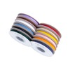 [JOKOVIKI] Black Organza Ribbon 6mm Width - Perfect for Gift