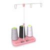 zero-one 2018 Sewing Machine Thread Stand (Pink, Holds 3 Thick