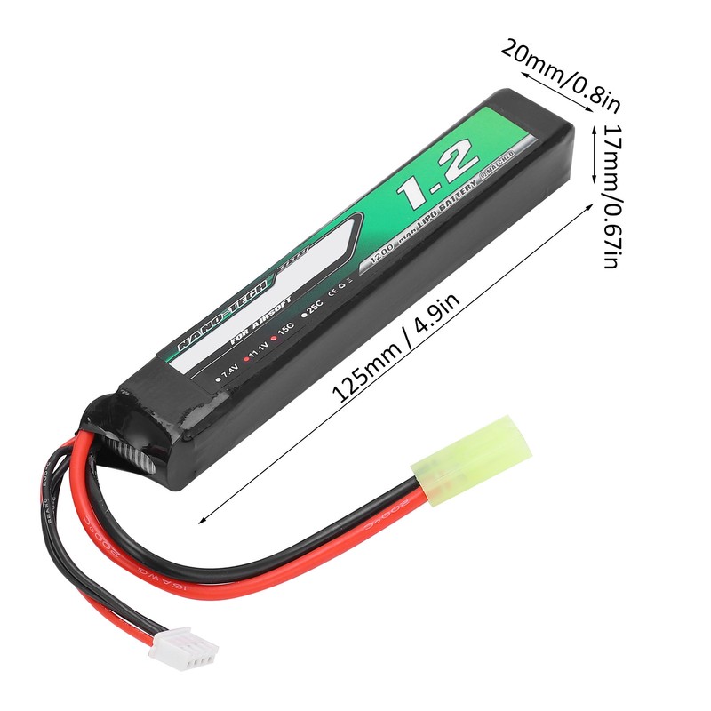 11.1V 15C 1200mah RC Car Chargeable Lithium Battery Portable for