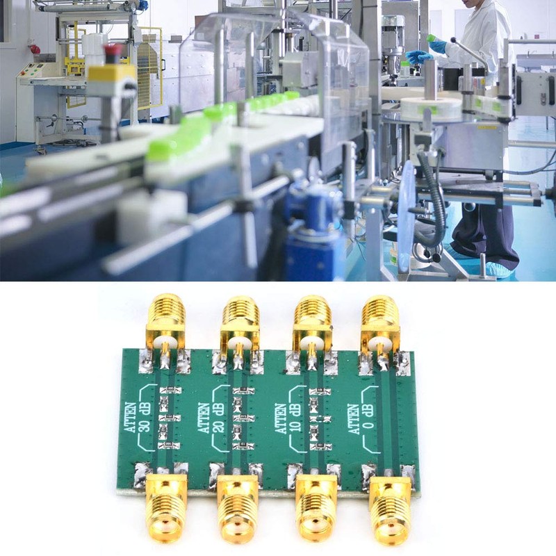 AUNMAS High Frequency Attenuator, DC-4.0GHz 23dBm Fixed Attenuator SMA Double