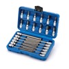 CASOMAN 3/8"Drive Extra Long and Standard Torx Bit Socket Set,