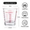 Shot Glasses Measuring cup Espresso Shot Glass Liquid Heavy Wine