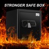 Tenamic Fireproof Safe Box 1.6 Cuft Electronic Digital Security Box,