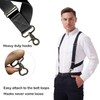 LazarsSpace - Tirantes para hombre, resistentes para grandes y altos