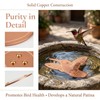WAEKIYTL 99.99% Pure Copper Bird Bath Disk, 0.6mm Reinforced Triple-Point