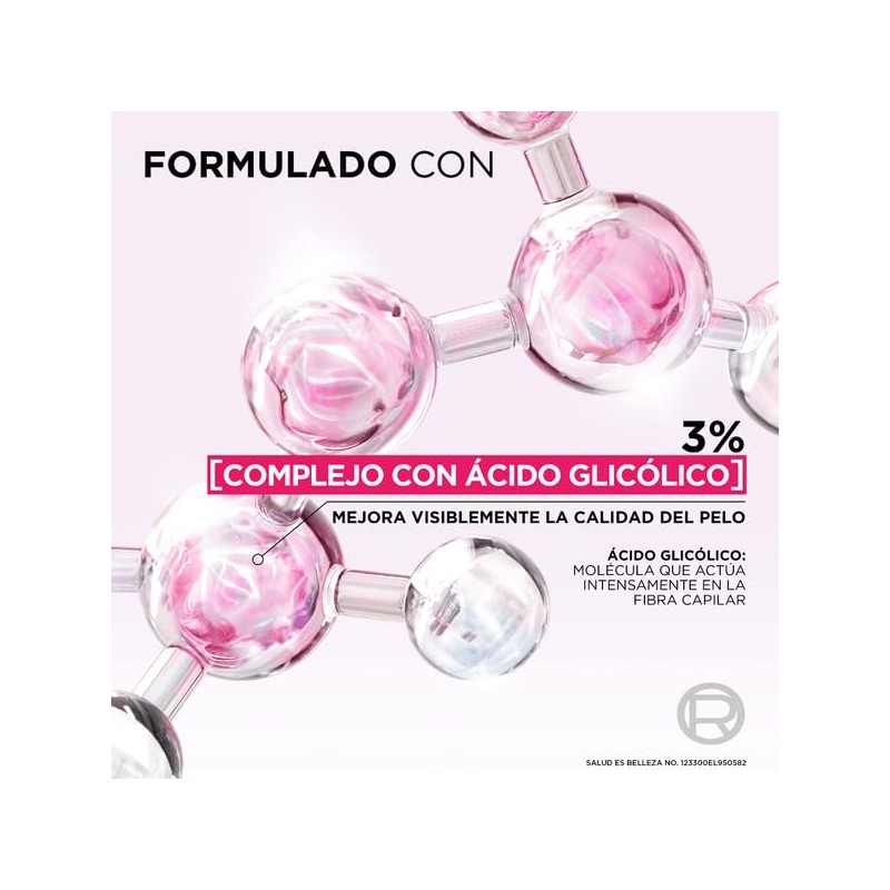 L'Oreal Paris Elvive Glycolic Gloss Champú Brillo 72 H, 680
