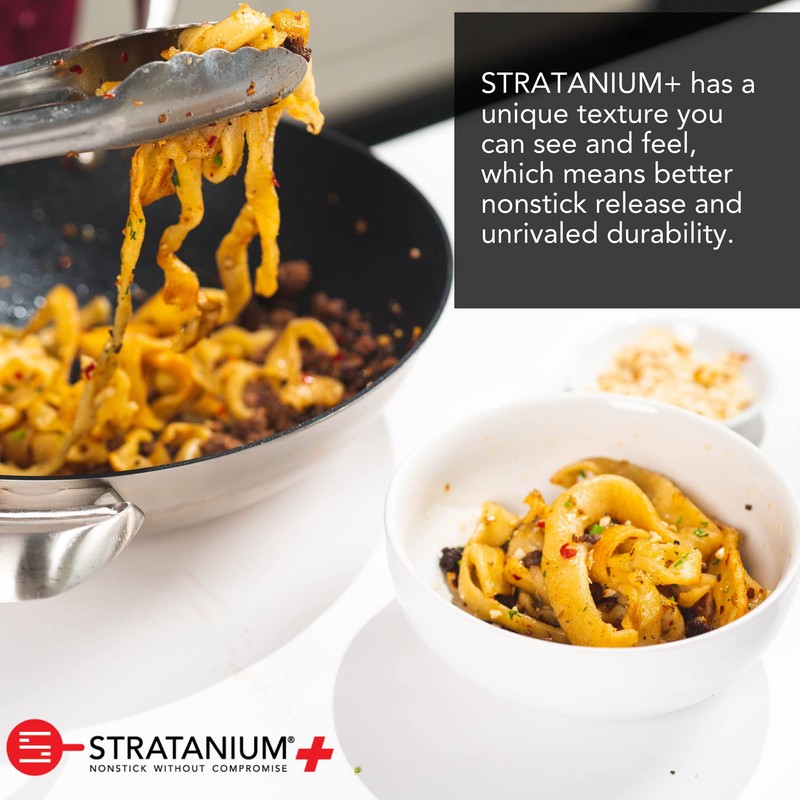 Scanpan Classic Plus 11" Nonstick Saute Pan, Black