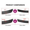 Unbranded Front Bumper Lip Spoiler Rear Side Skirt Splitter For