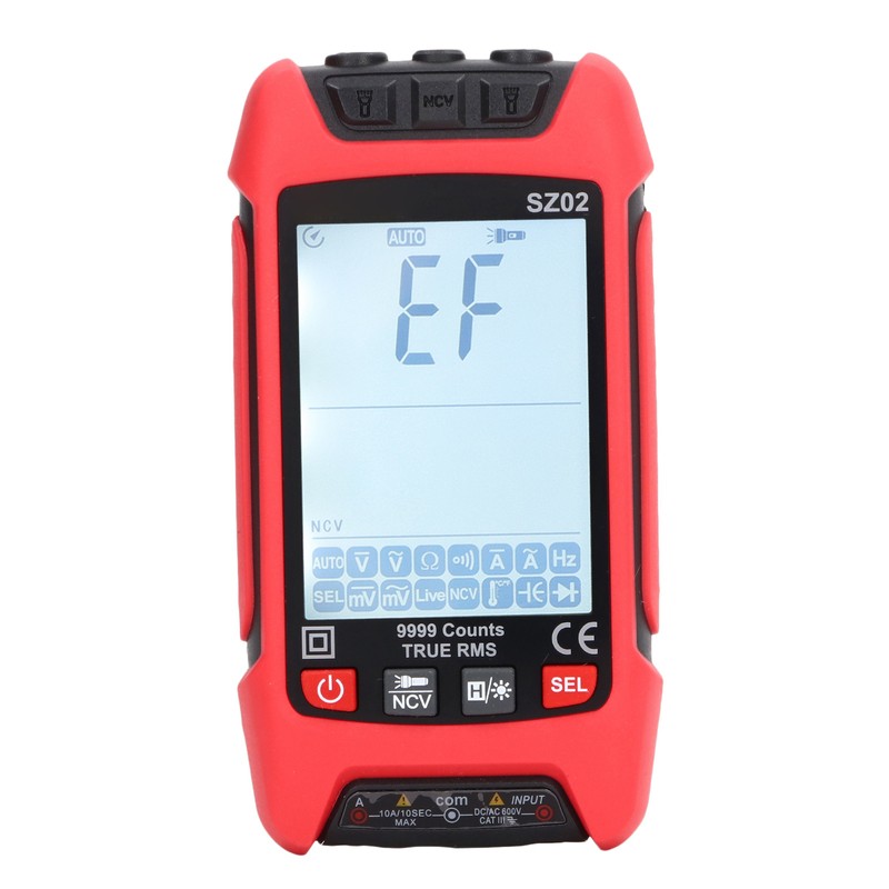 Digital Multimeter Intelligent Anti Burning Automatic LCD Backlit Display NCV
