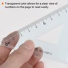 sourcing map 6piece Triangle Ruler Square Set 10cm 30/60 and
