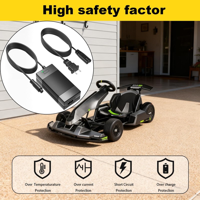 63V Charger for Segway Ninebot Compatible with Segway Ninebot S/S-MAX/Mini