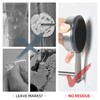 YOHOM Suction Cup Toilet Paper Holder Bathroom Hooks for Towel