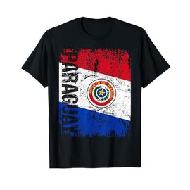 PARAGUAY Flag Vintage Distressed PARAGUAY T-Shirt