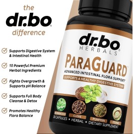 Advanced Parasite & Worm Intestinal Cleanse for Humans Complete Kit 30 Capsules