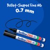 Artline 700 Permanent Markers | Durable Aluminum Barrel | Low