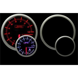 Prosport Gauges Premium Series 52mm Amber/White Tachometer Gauge
