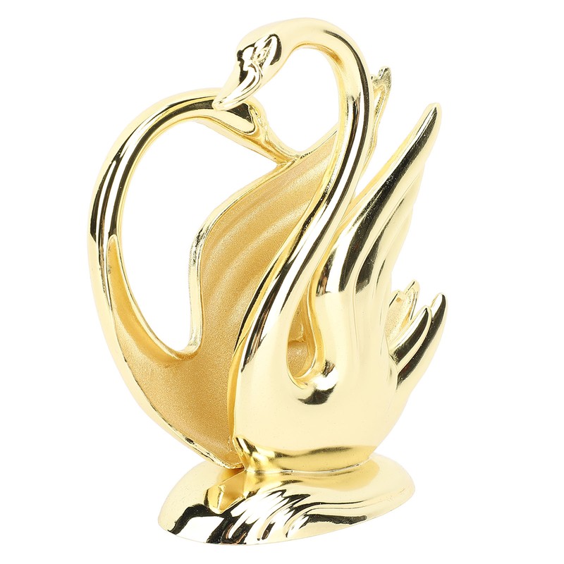 Gold Napkin Holder Elegant Modern Tissue Dispenser Stand Zinc Alloy