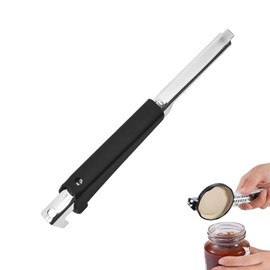 Can Opener, Manual Lid Opener, Effortless Arthritis Jar Opener, Non-Slip Bottle Opener for Seniors, Multifunctional Lid Opener for Seniors, Weak Hands