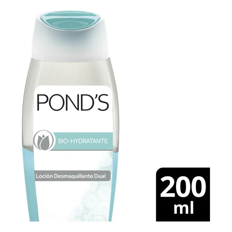 Pond’s Loción Desmaquillante Dual Bio-Hydratante 200 ml Piel Normal