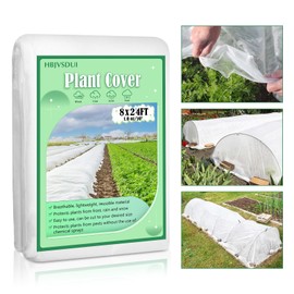 HBJVSDUI Plant Covers 8FTx24FT Plant Covers Freeze Protection Used to Repel and Protect Against Cold and Frost