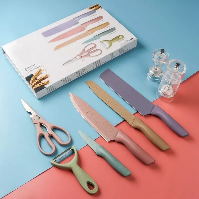 Yooshi Set Cuchillos De Cocina Profesionales De Acero Inoxidable