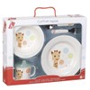 Sophie la Girafe Melamine Mealset in Gift Box Balloons Version