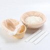 Non-Stick Liners Non Woven Dough Bowl Covers, 50Pcs Fabric Bread