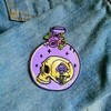 CHBROS Skeleton Skull Bottle Embroidered Patch Applique Iron/Sew on Patches
