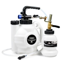 PESIKO 4L Vacuum Brake Bleeder Kit, Pneumatic Fluid Extractor Pump One Person, Oil Changer Vacuum Fluid Extractor for Automotive Fluids Vacuum Evacuation