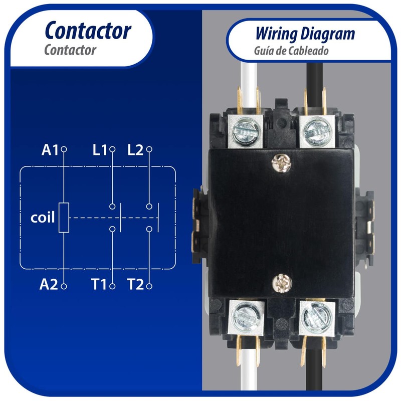 Appli Parts APAC-240240 Heavy Duty 2 Poles Contactor 40 Amp