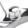 Stainless Steel Boat Steering Wheel 3 Spoke 13-1/2" Dia, with