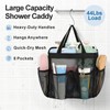 F-color Mesh Shower Caddy Portable for College Dorm Room Essentials