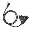 U94 PTT System Military Adapter 2 Pin 3.5mm Headset Adapter