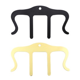 Hsthe Sea 2pcs Music Book Clip Musical Sheet Clamp Book Clip for Sheet Music Stands Piano Book Reading Music Bookmark