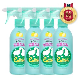On the Body Cotton Foot Wash Your Feet Foot Shampoo Lemon 385ml x 4 / 온더바디 코튼풋 발을씻자 풋샴푸 레몬 385ml x 4개