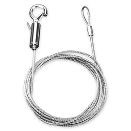 Adjustable Picture Hanging Wire Kit,Stainless Steel Heavy Duty Hanger for Mirrors, Frames, and Art
