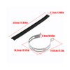 Tiiyee Universal Motorcycle Exhaust Bracket, Exhaust Clamp, Motorcycle Exhaust Bracket,