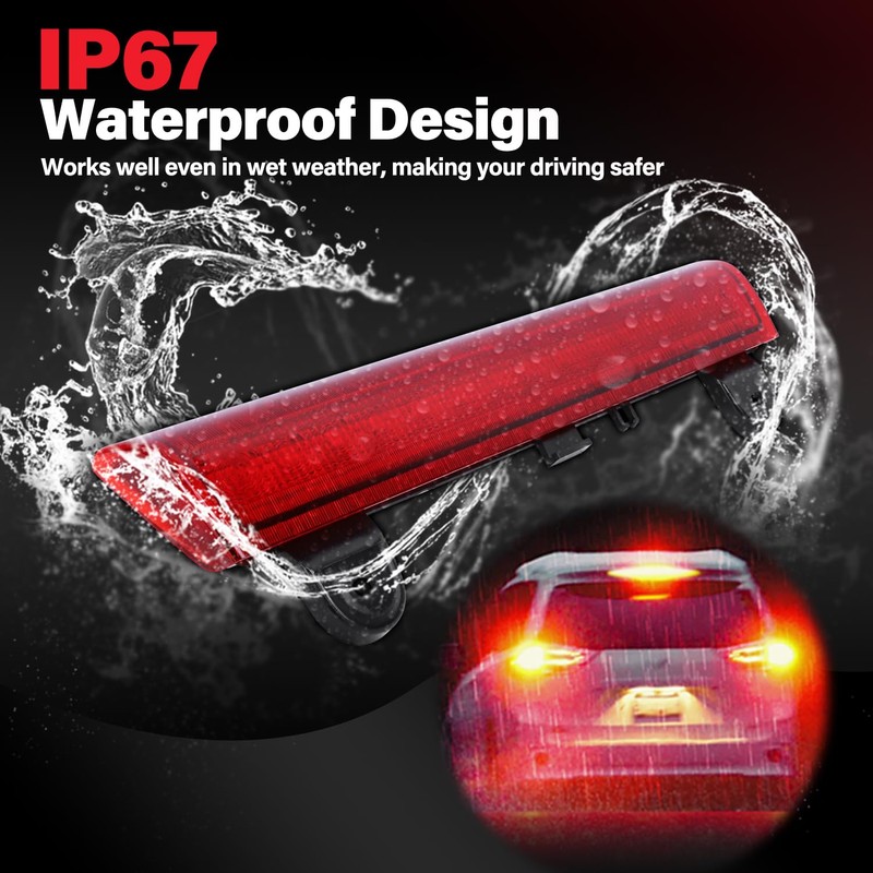 AFEISOL 923-203 LED Third High Mount Brake Light Compatible with