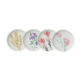 Maxwell & Williams Wildflowers Bamboo Plate 20cm Set of 4 Assorted