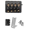 4 String Headless Electric Bass Bridge Zinc Alloy Brass Bridge