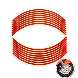 WL Wheel Line Glossy Sticker Red / WL 바퀴 휠라인 유광스티커 레드