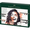 FABER-CASTELL 112925 Drawing Set Discovery 17 Pieces Including Polychromos, Pitt
