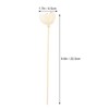 SEWACC 10pcs Flower Reed Diffuser Sticks Wood Flower Diffusers Replacement