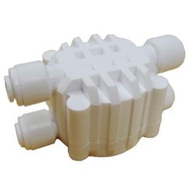Hydronamic (ASV4000Q) Auto Shut Off Valve w/ Quick Connect Fittings White