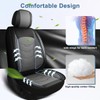 RAWAKORW Car Seat Covers Fit for GMC Acadia 2017-2024 2025