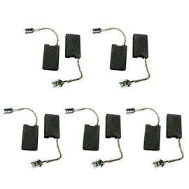 10Pcs Carbon Brushes for Electric Motor Power Tool Replacement Repair Part Power Tools, Jig Saw, Rotary Drill, Drill, Hammer Drill, Electric Screwdriver, Sander, Rotary Hammer