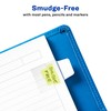 Avery Mini Ultra Tabs, 1" x 1.5", 2-Side Writable, White,